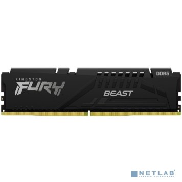 Модуль памяти Kingston DRAM 8GB 5200MHz DDR5 CL40 DIMM FURY Beast Black KF552C40BB-8