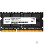 Модуль памяти Память SO-DIMM DDR3L 4Gb PC12800 1600MHz CL11 Netac 1.35V (NTBSD3N16SP-04)