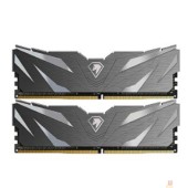Модуль памяти Модуль памяти DDR4 Netac Shadow II 16GB (2x8GB) 3200MHz CL16 1.35V / NTSWD4P32DP-16K / Black / with radiator