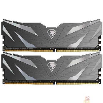 Модуль памяти Модуль памяти DDR4 Netac Shadow II 32GB (2x16GB) 3200MHz CL16 1.35V / NTSWD4P32DP-32K / Black / with radiator