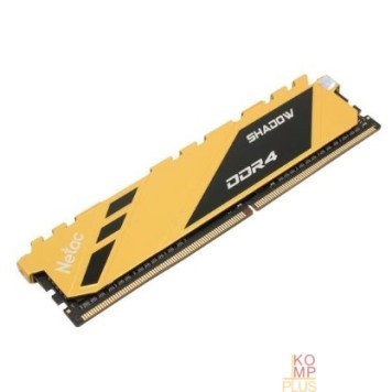 Модуль памяти Модуль памяти Netac Shadow DDR4 3200Мгц 8Gb CL16 Yellow (NTSDD4P32SP-08Y)-1