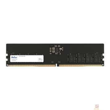 Модуль памяти Модуль памяти DDR5 Netac Basic 16GB 4800MHz CL40 1.1V / NTBSD5P48SP-16