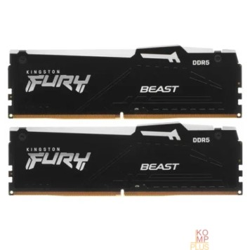 Модуль памяти Kingston DDR5 32GB Kit (2x16Gb) 5600 MT/s CL40 KF556C40BBAK2-32