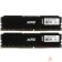 Модуль памяти ADATA 64GB (2x32GB) DDR4 UDIMM, XPG GAMMIX D20, 3200MHz CL16-20-20, 1.35V, AX4U320032G16A-DCBK20