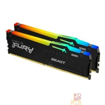 Модуль памяти Kingston DDR5 16GB Kit (2x8Gb) 5600 MT/s CL36 KF556C36BBEAK2-16 