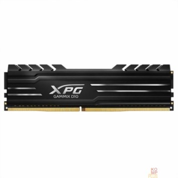 Модуль памяти A-data DDR4 8GB XPG GAMMIX D10, 3600MHz CL18-22-22, 1.35V, Черный Радиатор