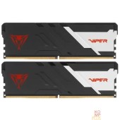 Модуль памяти Память DDR5 2x16Gb 6400MHz Patriot PVV532G640C32K Viper Venom RTL Gaming PC5-51200 CL32 DIMM 288-pin 1.4В kit с радиатором Ret