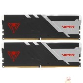Модуль памяти Память DDR5 2x32Gb 5200MHz Patriot PVVR564G520C40K Viper Venom RGB RTL Gaming PC5-41600 CL40 DIMM 288-pin 1.35В с радиатором Ret