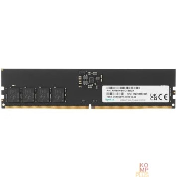 Модуль памяти Apacer DDR5 16GB 4800 MT/s CL40 FL.16G2A.PTH 