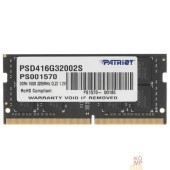 Модуль памяти Модуль памяти для ноутбука SODIMM 16GB PC25600 DDR4 PSD416G32002S PATRIOT