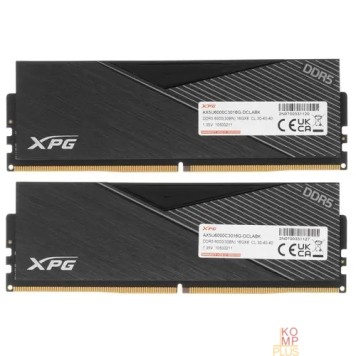 Модуль памяти A-data DDR5 XPG LANCER 32GB DDR5-6000 AX5U6000C3016G-DCLABK,CL30, 1.35V K2*16GB BLACK -1