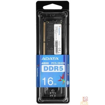 Модуль памяти Модуль памяти для ноутбука DDR5 16GB DDR5-4800 AD5S480016G-S, CL40, 1.1V ADATA-2