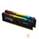 Модуль памяти Модуль памяти DIMM 16Gb 2х8Gb DDR4 PC25600 3200MHz Kingston Fury Beast RGB Black (KF432C16BB2AK2/16)