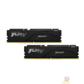 Модуль памяти Kingston DDR 5 DIMM 32Gb PC41600, 5200Mhz, Kingston FURY Beast Black EXPO CL36 (Kit of 2) (KF552C36BBEK2-32) (retail)