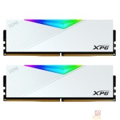 Модуль памяти A-data DDR5  XPG LANCER RGB 64GB DDR5-6400 AX5U6400C3232G-DCLARWH, CL32, 1.4V K2*32GB RGB WHITE 