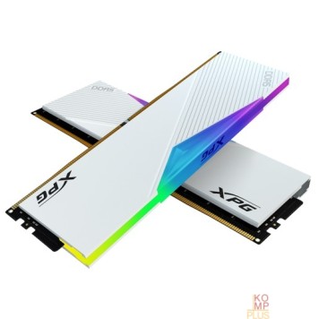 Модуль памяти A-data DDR5  XPG LANCER RGB 64GB DDR5-6400 AX5U6400C3232G-DCLARWH, CL32, 1.4V K2*32GB RGB WHITE -1