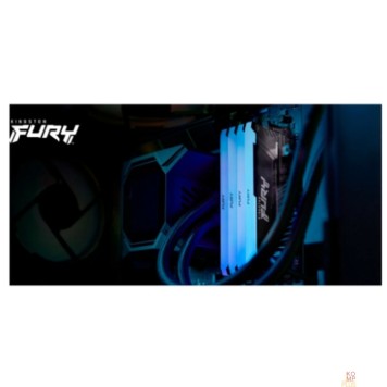 Модуль памяти Kingston DDR4 DIMM 32GB 3200MT/s  CL16  FURY Beast RGB KF432C16BB2A/32-2