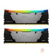 Модуль памяти Память оперативная/ Kingston 32GB3200MT/s DDR4 CL16DIMM (Kit of 2)1Gx8 FURY Renegade RGB KF432C16RB12AK2/32