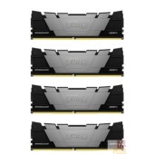 Модуль памяти Kingston 64GB 3600MT/s DDR4 CL16DIMM (Kit 4x16Gb) FURYRenegadeBlack KF436C16RB12K4/64 Модуль памяти Kingston 64GB 3600MT/s DDR4 CL16DIMM (Kit 4x16Gb) FURYRenegadeBlack KF436C16RB12K4/64