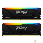 Модуль памяти Комплект модулей памяти Kingston KF436C18BB2AK2/64 DDR4 64GB (Kit 2x32GB)