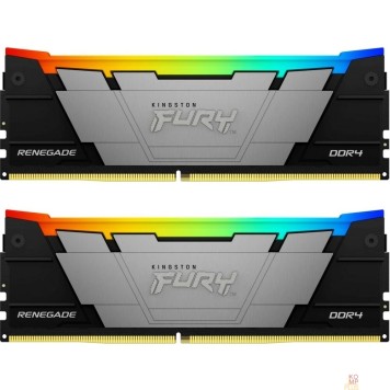 Модуль памяти Kingston 16GB 3200MHz DDR4 CL16 DIMM (Kit of 2) FURY Renegade RGB (KF432C16RB2AK2/16)