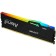 Модуль памяти DDR5 Kingston FURY Beast RGB 8Gb, 5600MHz, CL36, 1,25v, KF556C36BBEA-8