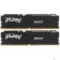 Модуль памяти Kingston 32GB DDR5 5600 FURY Beast Black EXPO DIMM (Kit 2*16gb) 1RX8 36-38-38 1.25V KF556C36BBEK2-32