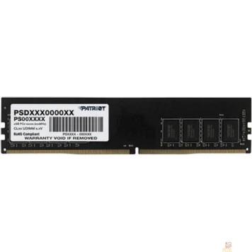 Модуль памяти Память DDR4 8GB 3200MHz Patriot PSD48G32002 Signature RTL PC4-25600 CL22 DIMM 288-pin 1.2В single rank Ret