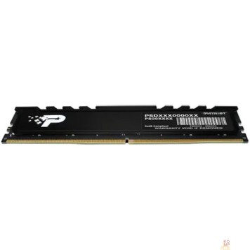 Модуль памяти Память DDR5 16GB 5600MHz Patriot PSP516G560081H1 Signature Premium RTL PC5-44800 CL46 DIMM 288-pin 1.1В single rank с радиатором Ret-1