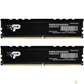 Модуль памяти Память DDR5 2x16GB 4800MHz Patriot PSP532G4800KH1 Signature Premium RTL PC5-38400 CL40 DIMM 288-pin 1.1В kit single rank с радиатором Ret