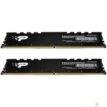 Модуль памяти Память DDR5 2x16GB 4800MHz Patriot PSP532G4800KH1 Signature Premium RTL PC5-38400 CL40 DIMM 288-pin 1.1В kit single rank с радиатором Ret-1