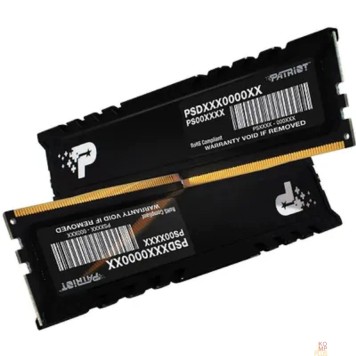 Модуль памяти Память DDR5 2x16GB 4800MHz Patriot PSP532G4800KH1 Signature Premium RTL PC5-38400 CL40 DIMM 288-pin 1.1В kit single rank с радиатором Ret-2