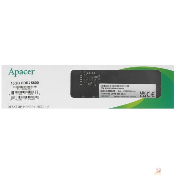 Модуль памяти Apacer DDR5 16GB 5600 MT/s FL.16G2C.PKH-2