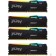 Модуль памяти Kingston 64GB 5200MT/s DDR5 CL40 DIMM (Kit of 4) FURY Beast RGB XMP KF552C40BBAK4-64