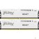 Модуль памяти Kingston 32GB 5600MT/s DDR5 CL40 DIMM (Kit of 2) FURY Beast White XMP KF556C40BWK2-32