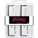 Модуль памяти Kingston 32GB 5600MT/s DDR5 CL40 DIMM (Kit of 2) FURY Beast White XMP KF556C40BWK2-32