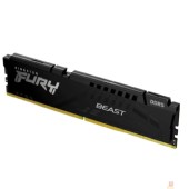 Модуль памяти Kingston 16GB DDR5 6400 CL32 FURY Beast Black XMP KF564C32BB-16