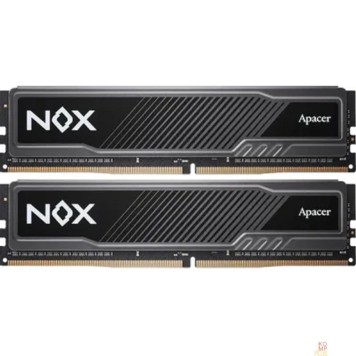 Модуль памяти Apacer 32GB DDR4 3200 DIMM OC NOX DDR4 w/HS RP-K2 Kit (2x16GB), 1.35V, 1024x8  AH4U32G32C28YMBAA-2