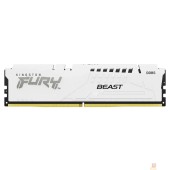 Модуль памяти Оперативная память Kingston Fury Beast KF560C30BWE-16 DDR5 -  1x 16ГБ 6000МГц, DIMM,  White,  Ret