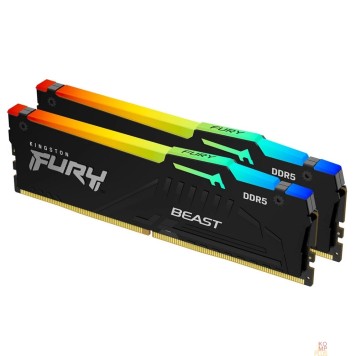 Модуль памяти Оперативная память Kingston Fury Beast KF564C32BBEAK2-32 DDR5 -  Kit 2х16ГБ 6400МГц, DIMM,  Ret