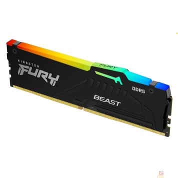 Модуль памяти Kingston 16GB 6000MT/s DDR5 CL30 DIMM FURY Beast RGB EXPO KF560C30BBEA-16