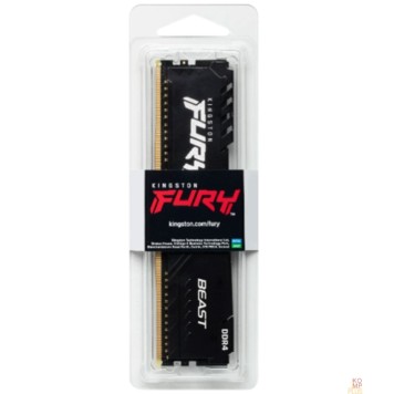 Модуль памяти Kingston DDR4 DIMM 8GB KF432C16BB/8WP PC4-25600, 3200MHz, CL16-2