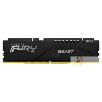 Модуль памяти Kingston 64GB 5600MT/s DDR5 CL40 DIMM (Kit of 2) FURY Beast Black KF556C40BB2K2-64-2