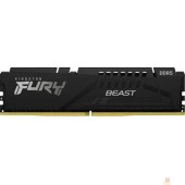 Модуль памяти Kingston DDR5 DIMM 32GB 6000MT/s CL36 FURY Beast Black KF560C36BBE2-32