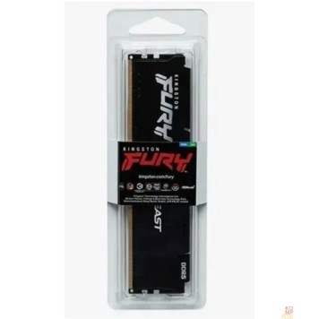 Модуль памяти Kingston DDR5 DIMM 32GB 6000MT/s CL36 FURY Beast Black KF560C36BBE2-32-2