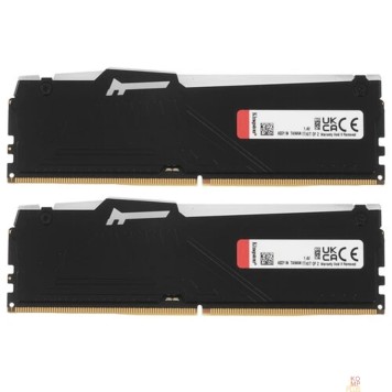 Модуль памяти Kingston 16GB 6000MT/s DDR5 CL30 DIMM (Kit of 2) FURY Beast RGB EXPO KF560C30BBEAK2-16-1