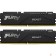Модуль памяти Kingston 16GB 6000MT/s DDR5 CL30 DIMM (Kit of 2) FURY Beast Black EXPO KF560C30BBEK2-16