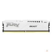 Модуль памяти Kingston DDR5 16GB 6000MHz KF560C36BWE2-16 Fury Beast White Expo RTL PC5-48000 CL36 
