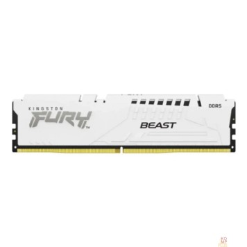 Модуль памяти Kingston DDR5 16GB 6000MHz KF560C36BWE2-16 Fury Beast White Expo RTL PC5-48000 CL36 