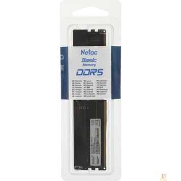Модуль памяти Netac DDR5 DIMM 16GB 5600MHz NTBSD5P56SP-16-2